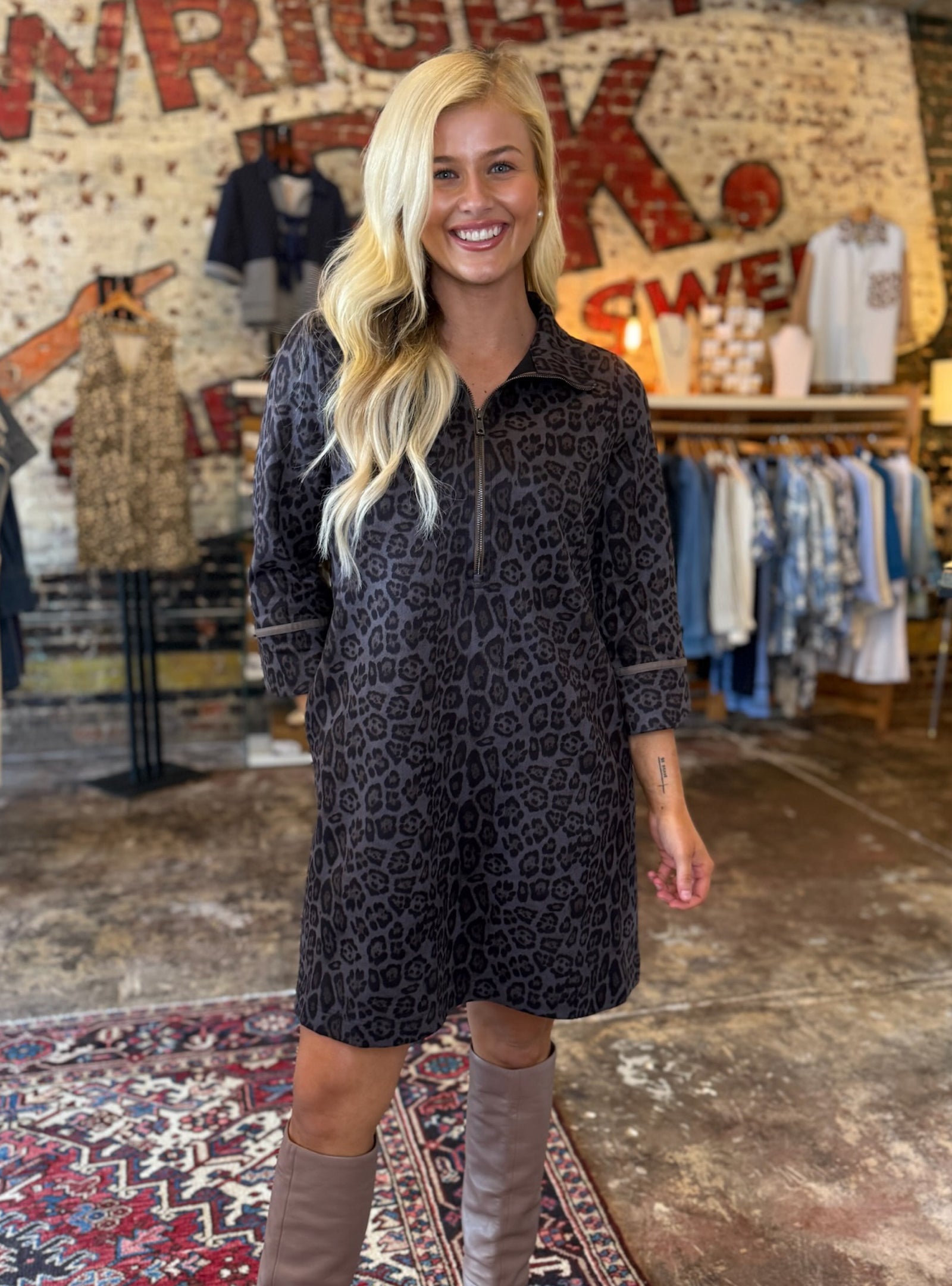 Lior Dulce Animal Print Dress