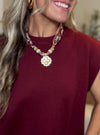 Red-y Or Not Sleeveless Sweater