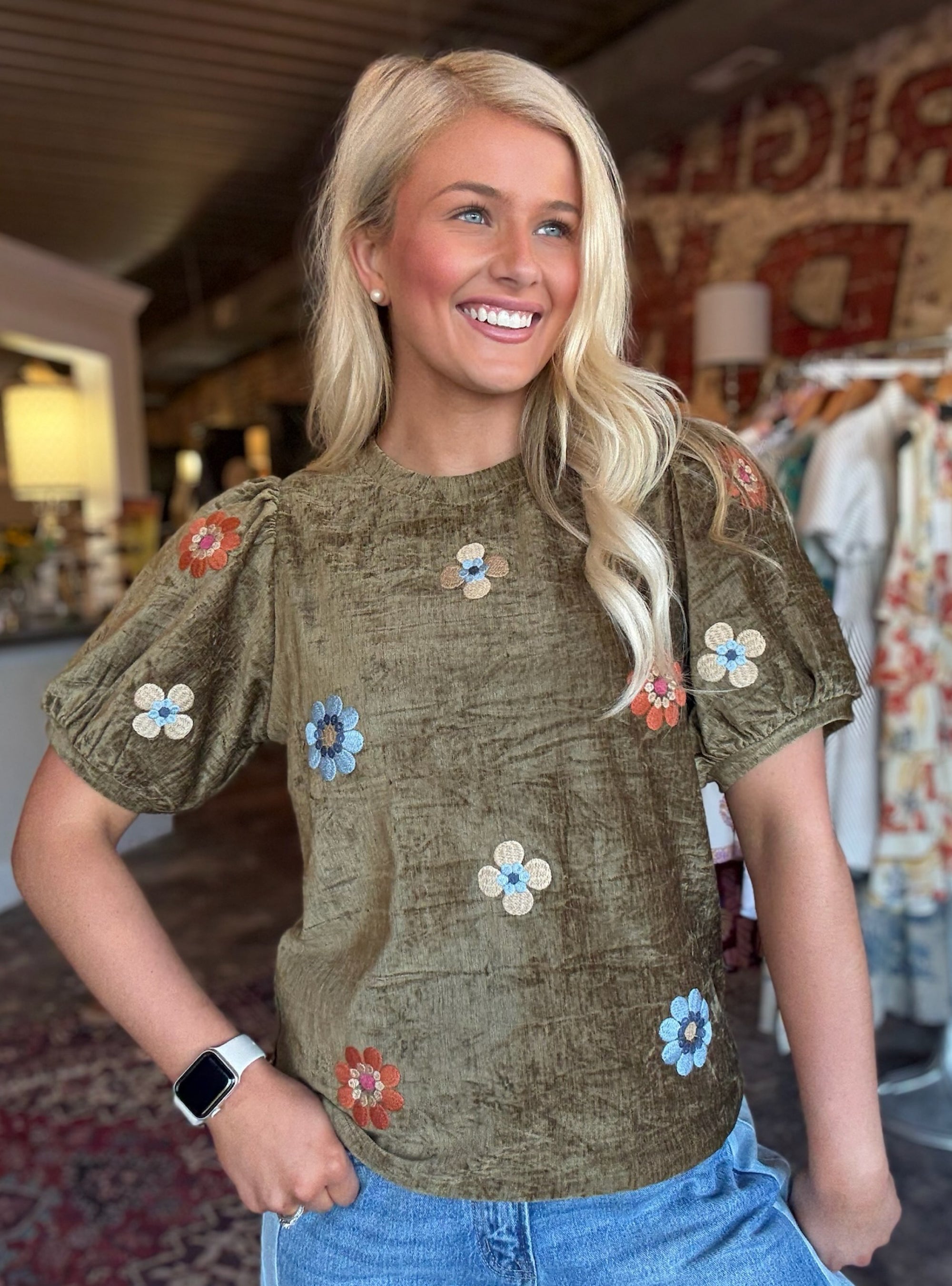 Groovy Garden Top