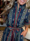 Blooming At Midnight Dress