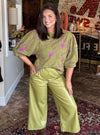 Ivy Jane Floral Vines Knit Top