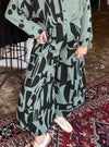 Shana Apparel Mix Media Pants