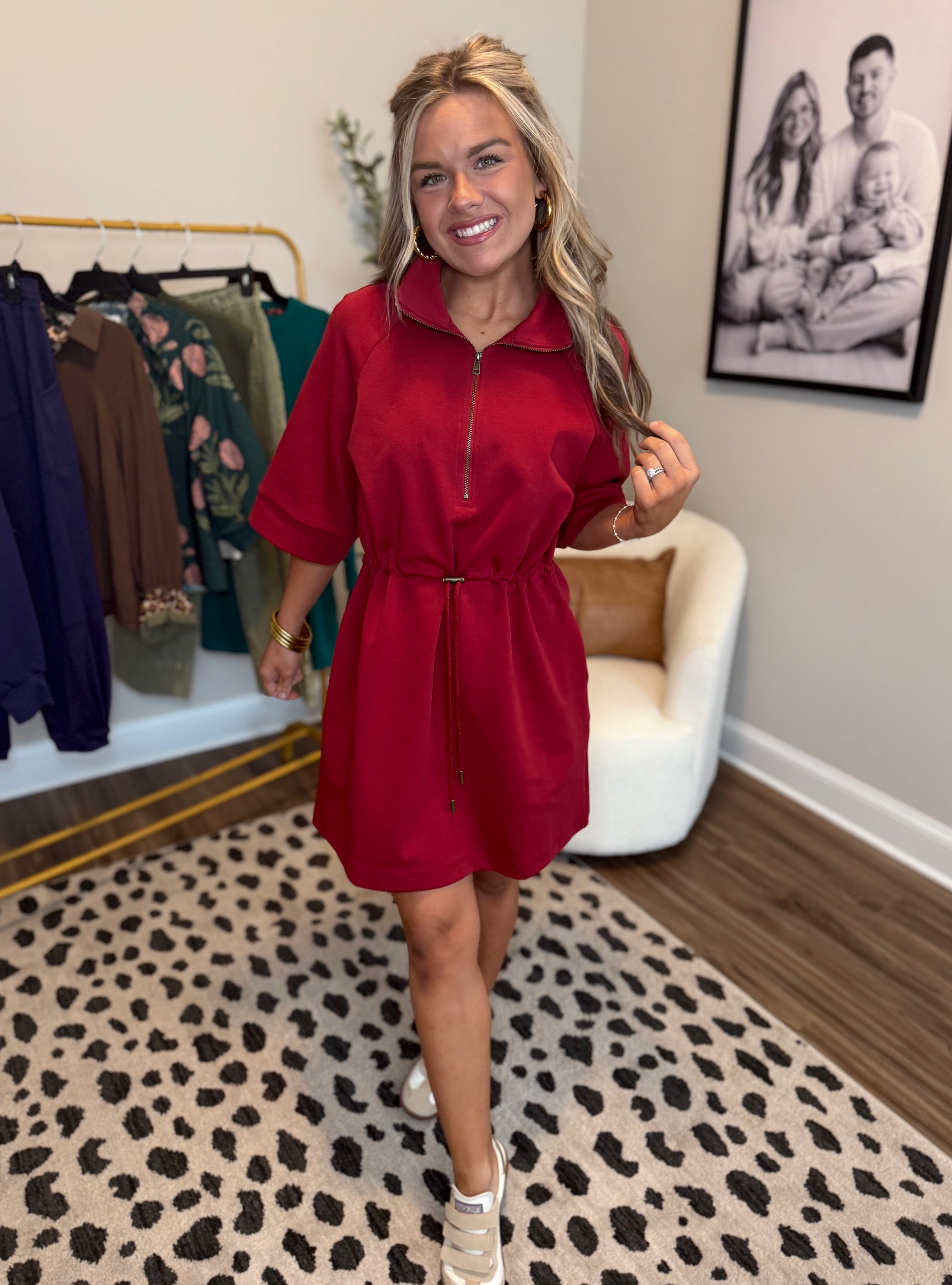 Game Day Red-y Dress
