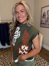 Where Floral Meets Fall Top