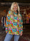 APNY Boyfriend Button-Up Top