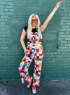 Patch Perfect Colorful Overalls