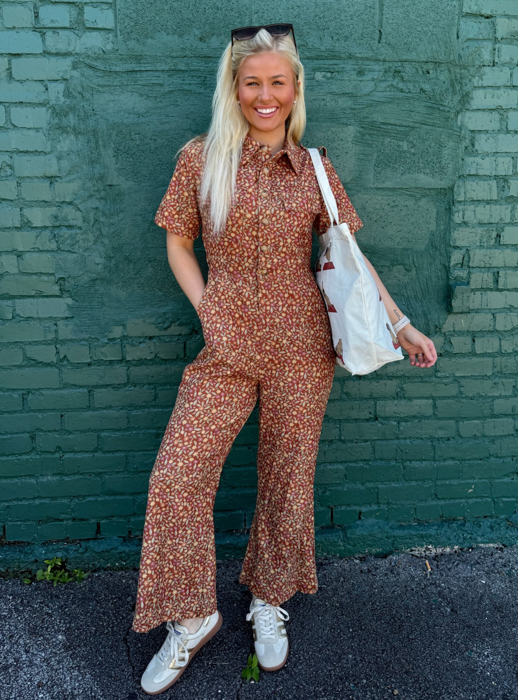Catching Compliments Like Falling Leaves Jumpsuit