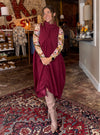SAGA One Size Cowl Neck Dress