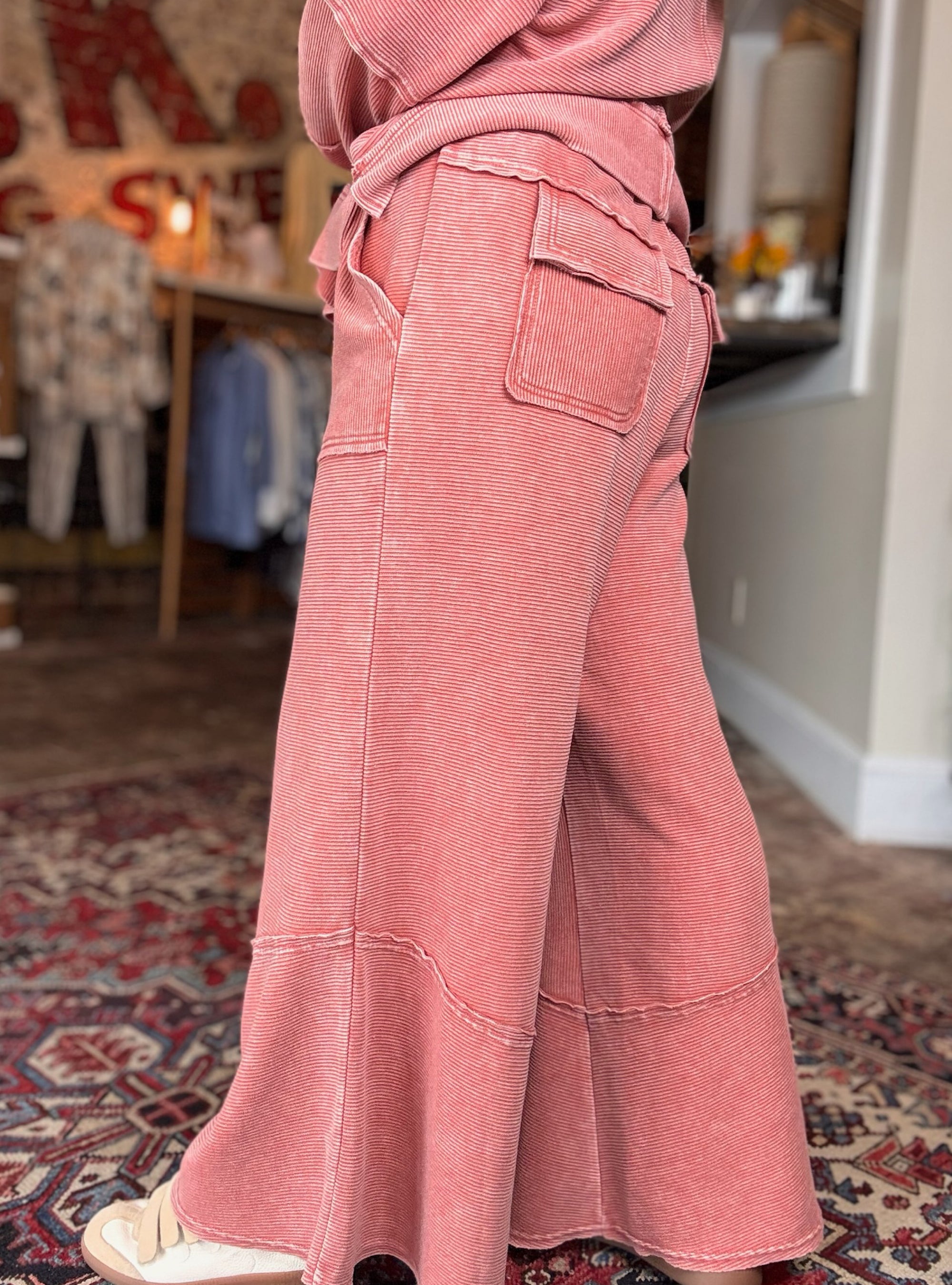 Red-y, Set, Go Pants