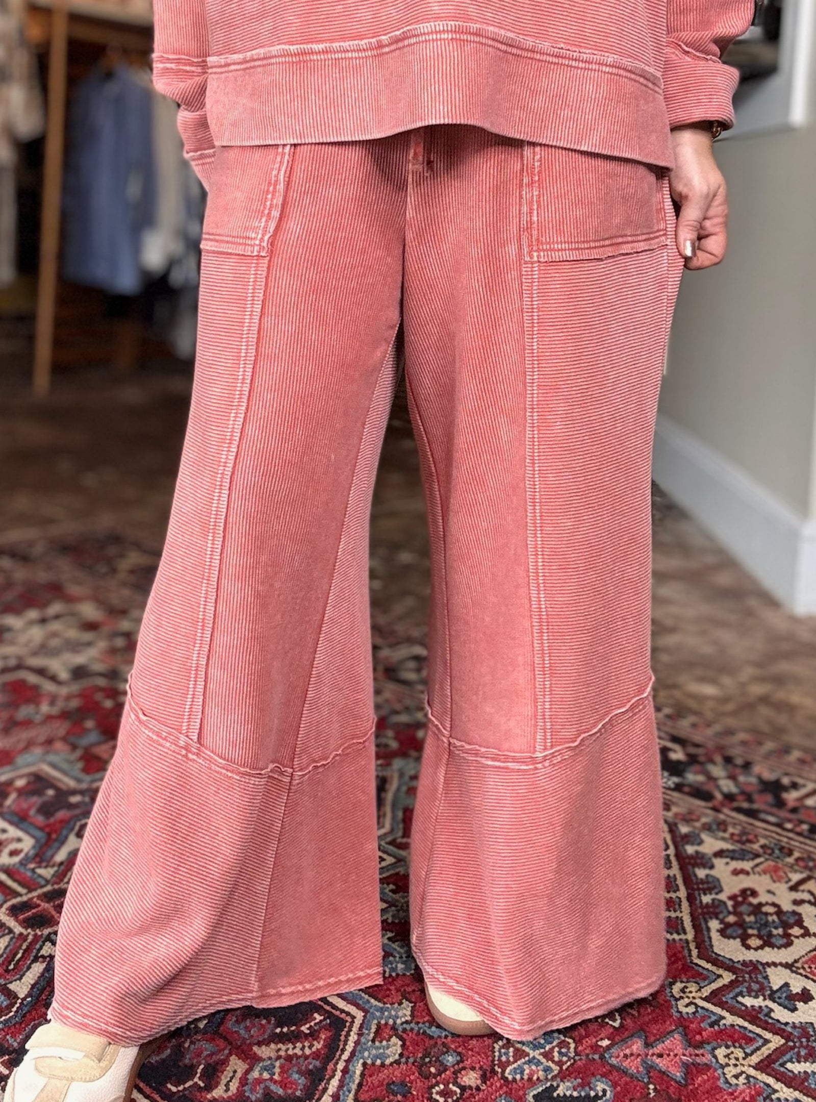 Red-y, Set, Go Pants