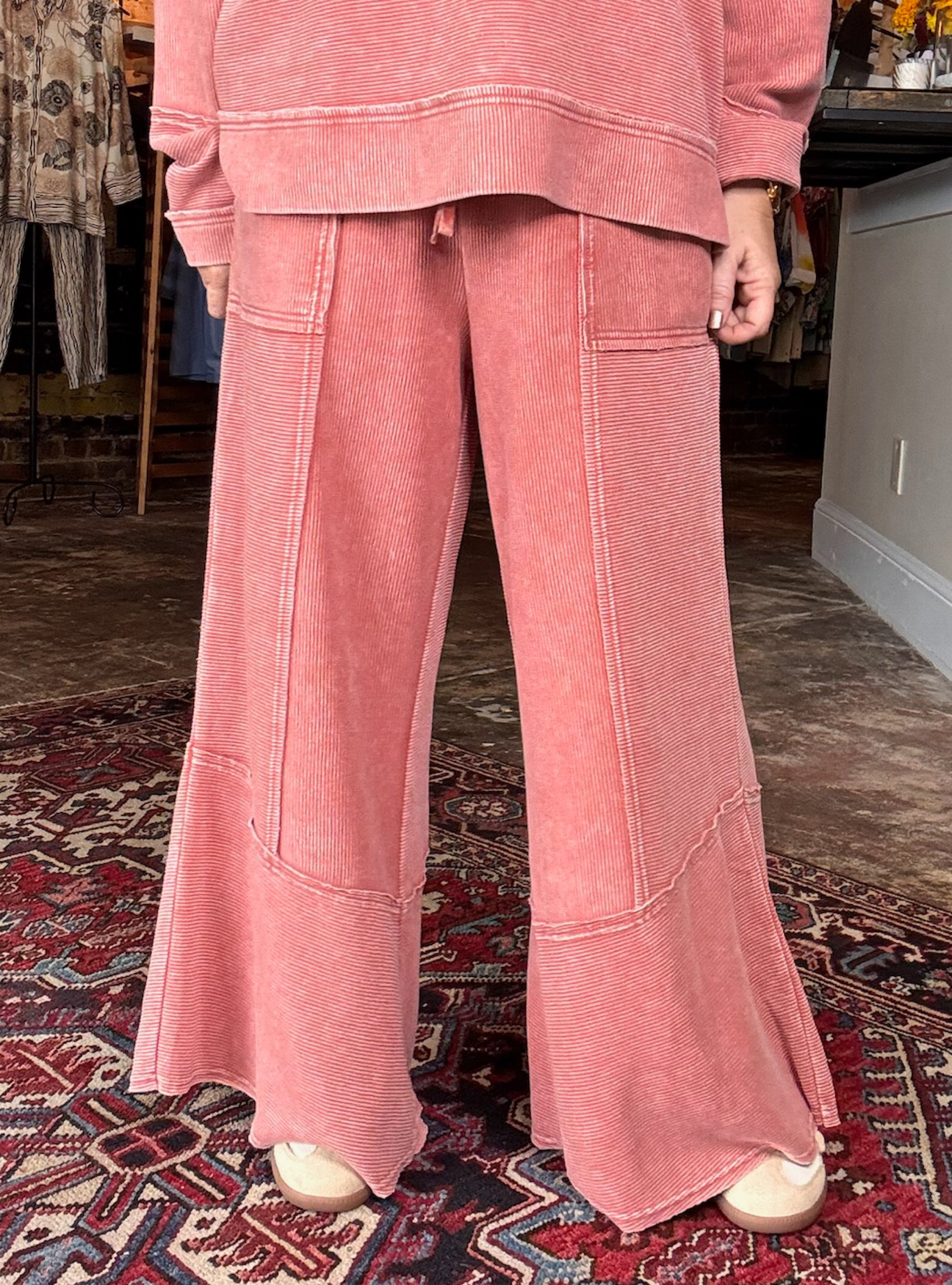 Red-y, Set, Go Pants