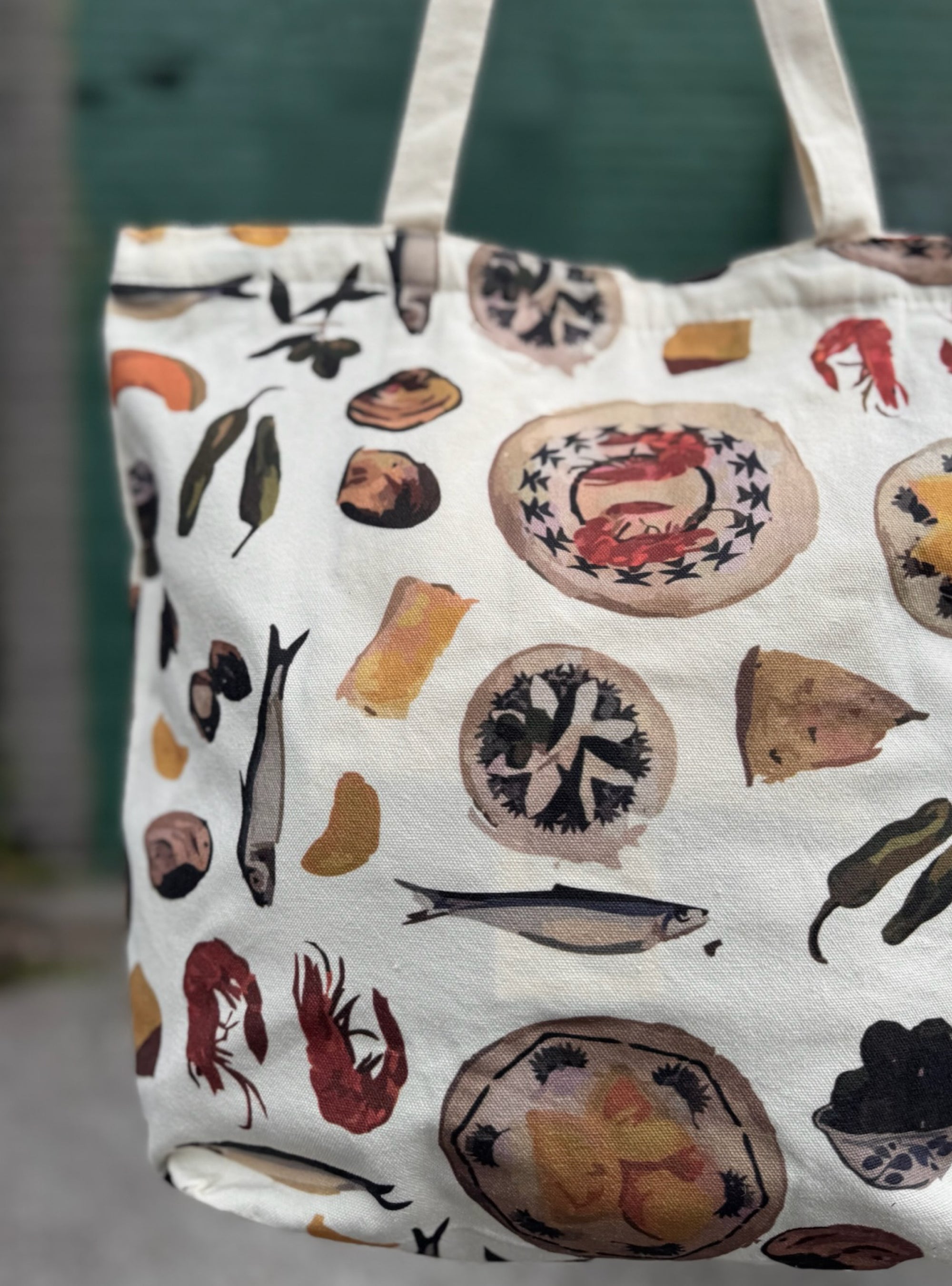 Shrimply Irresistible Canvas Tote