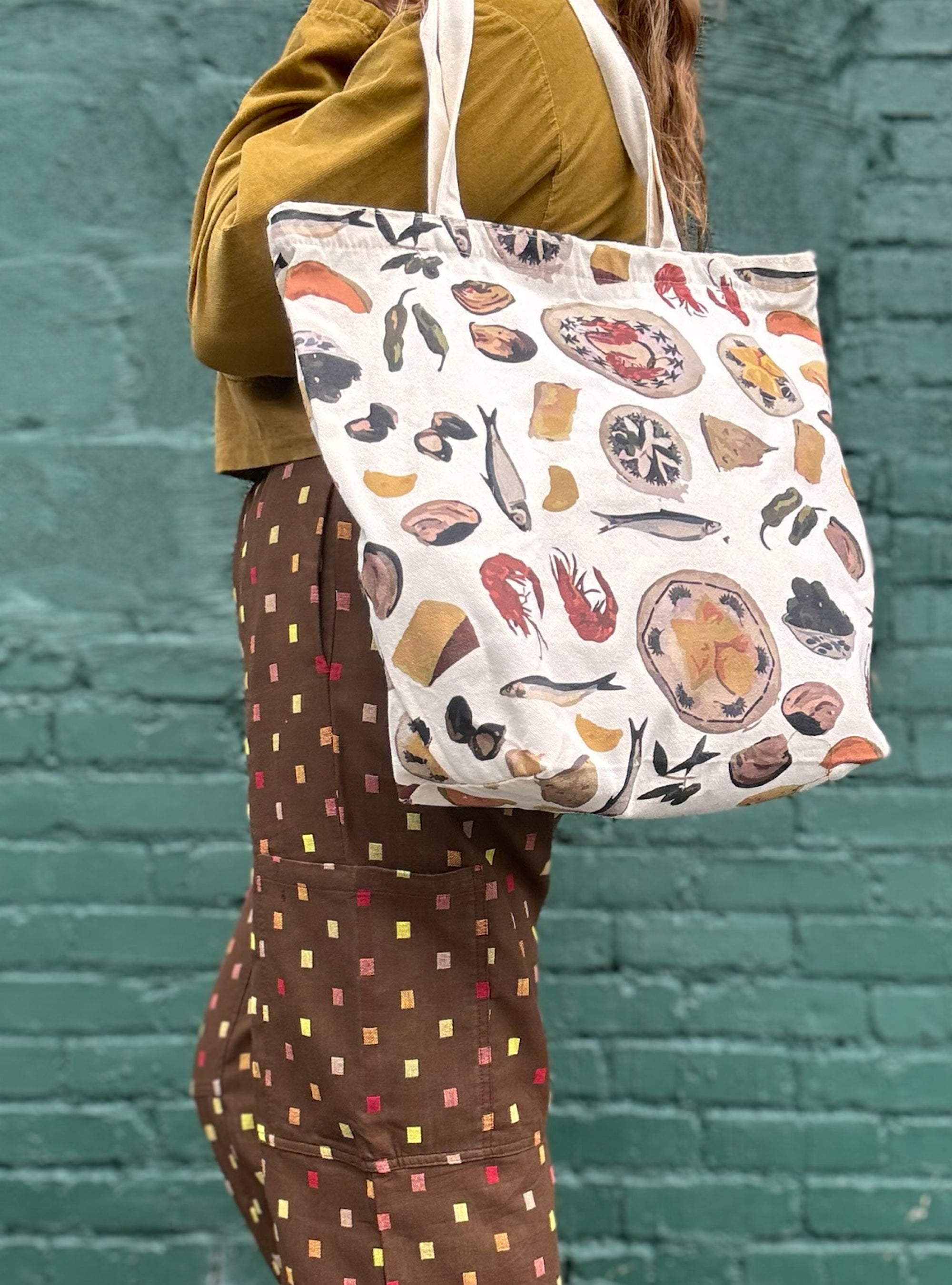 Shrimply Irresistible Canvas Tote
