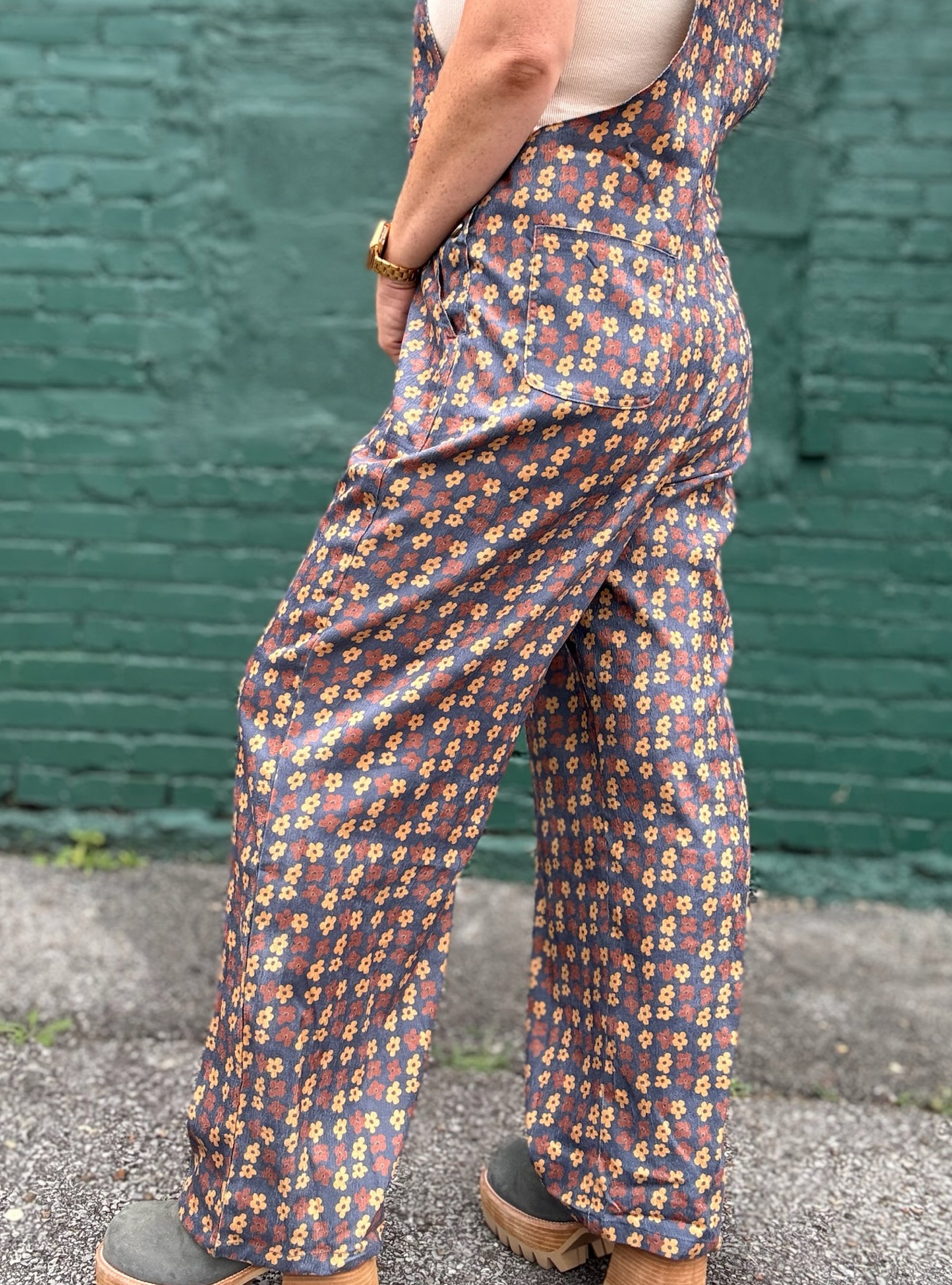 It’s A Blooming Good Day To Wear Overalls