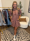 Serving Up Flower Power Dress