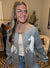 Saddle Up For Cozy Season Cardigan - Grey