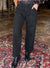 Just Black Petite Palazzo Jean - Black