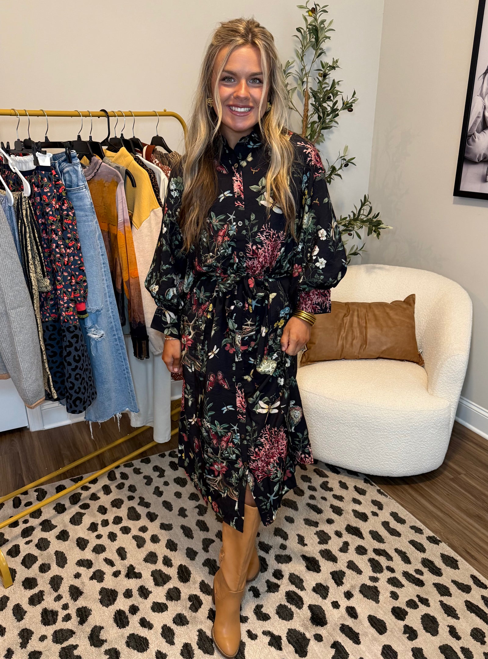 Blending In With The Wild Dress