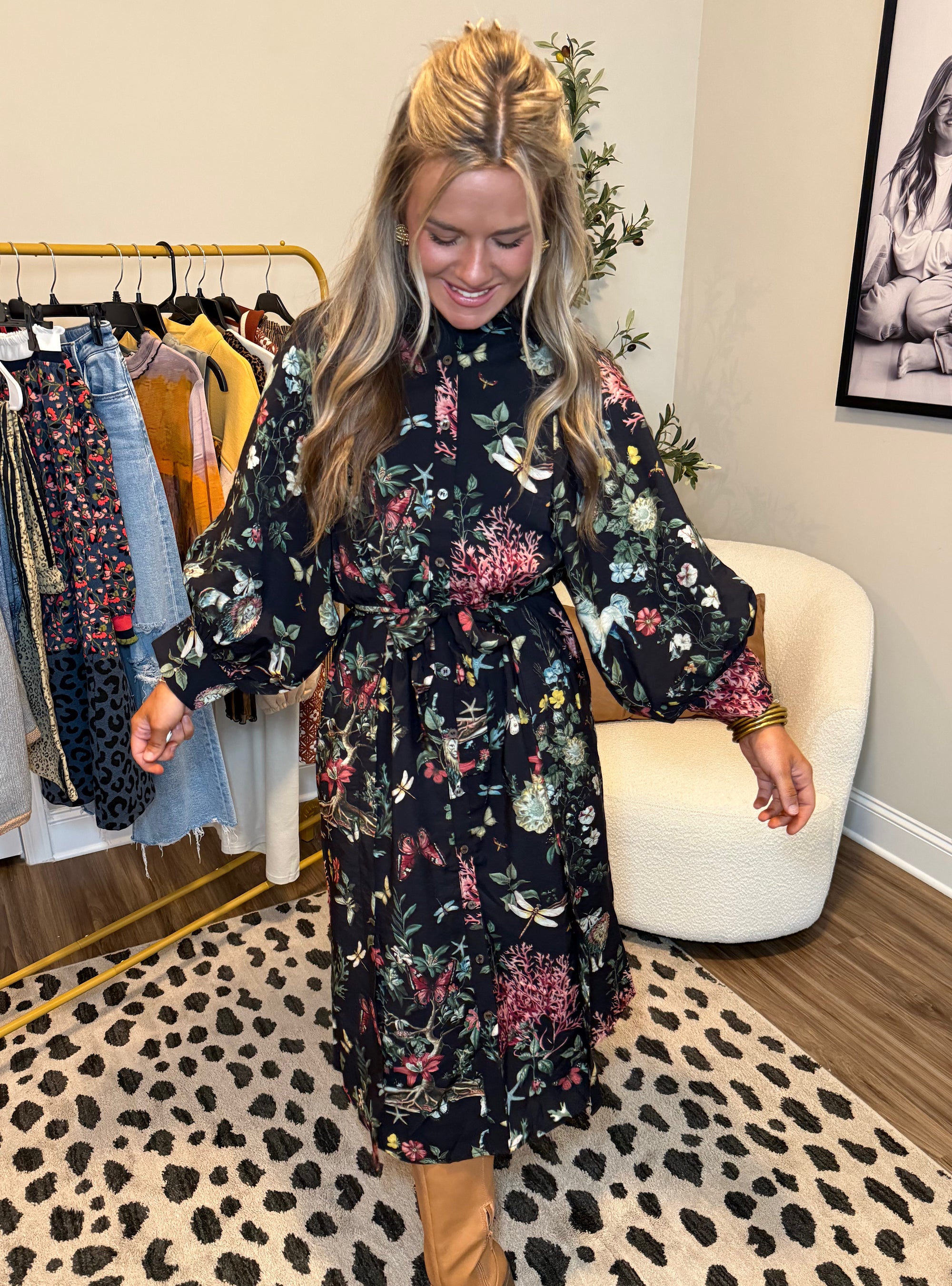 Blending In With The Wild Dress