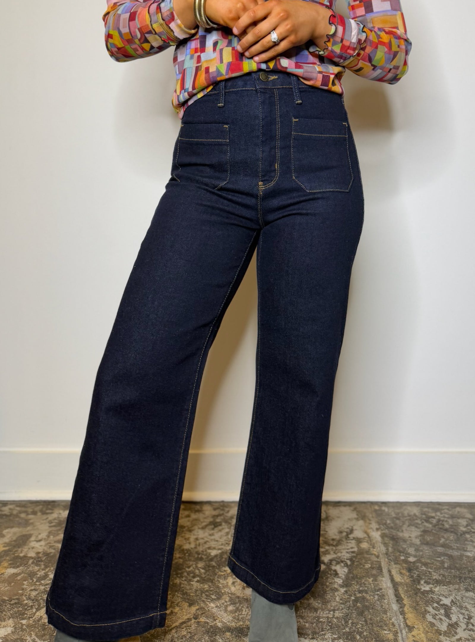 Just Black Patch Pocket Jean