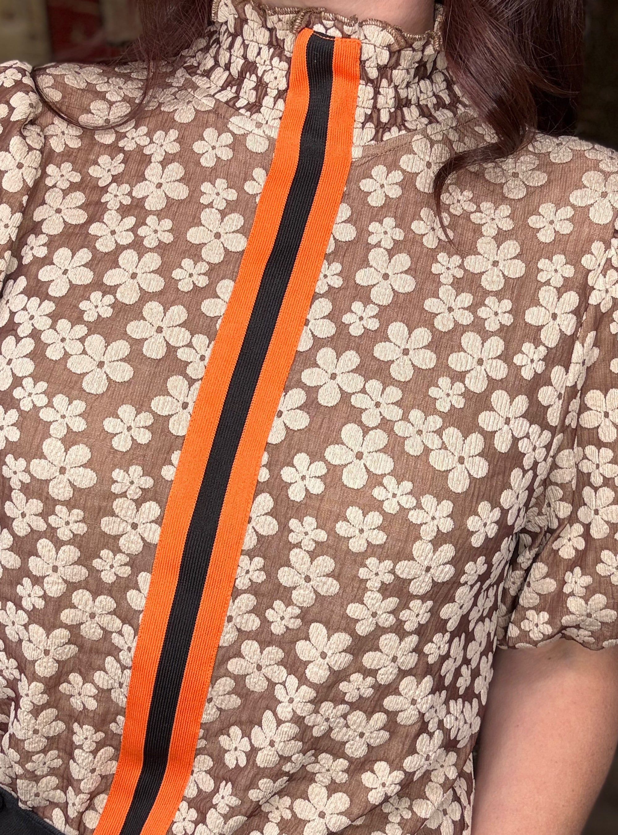 Flirty In My Floral Top