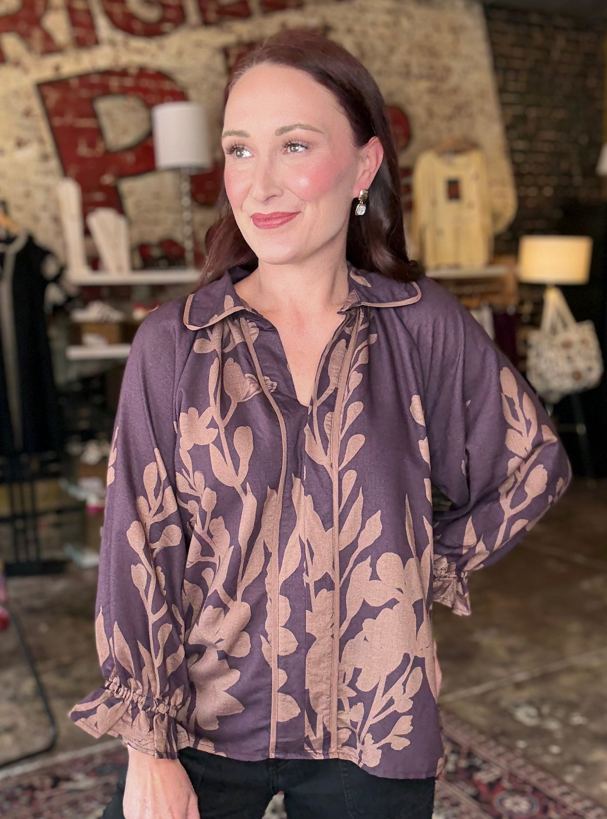 Leaf It To Me To Make It Chic Top