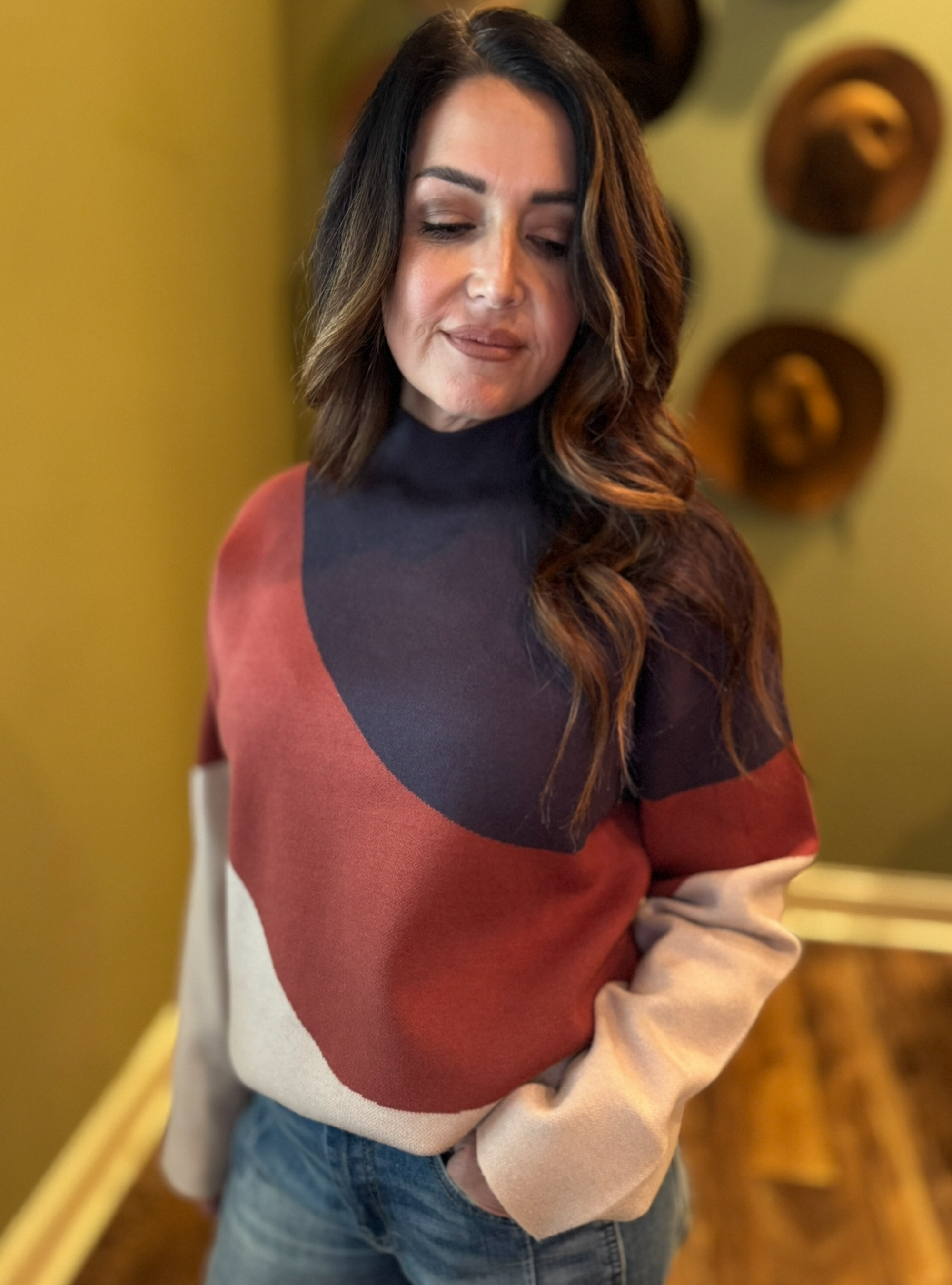 Catching Cozy Waves Sweater