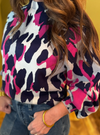 APNY Cheetah Print Sweater