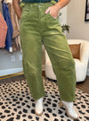 Making A Comeback Barrel Jean