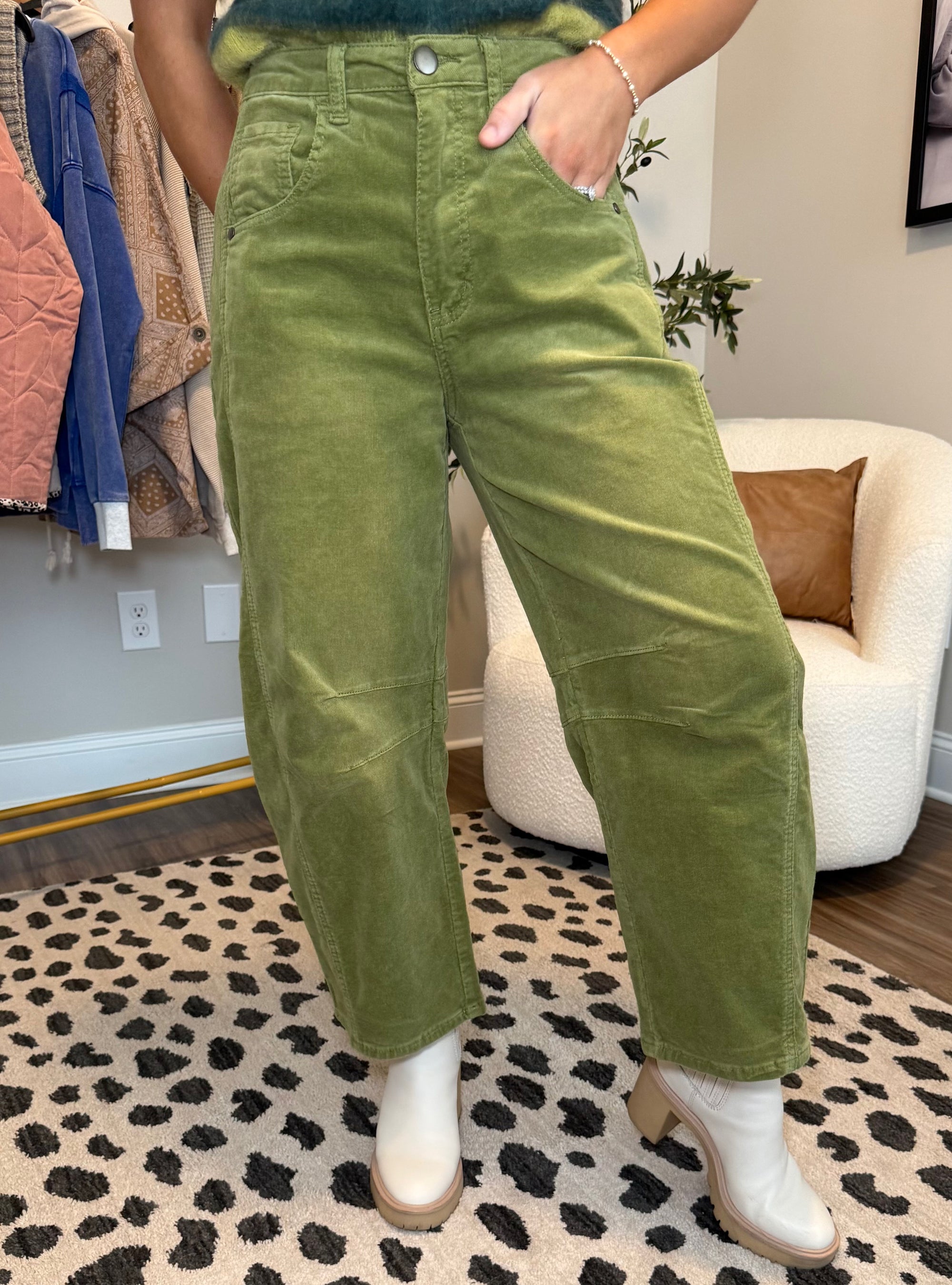 Making A Comeback Barrel Jean