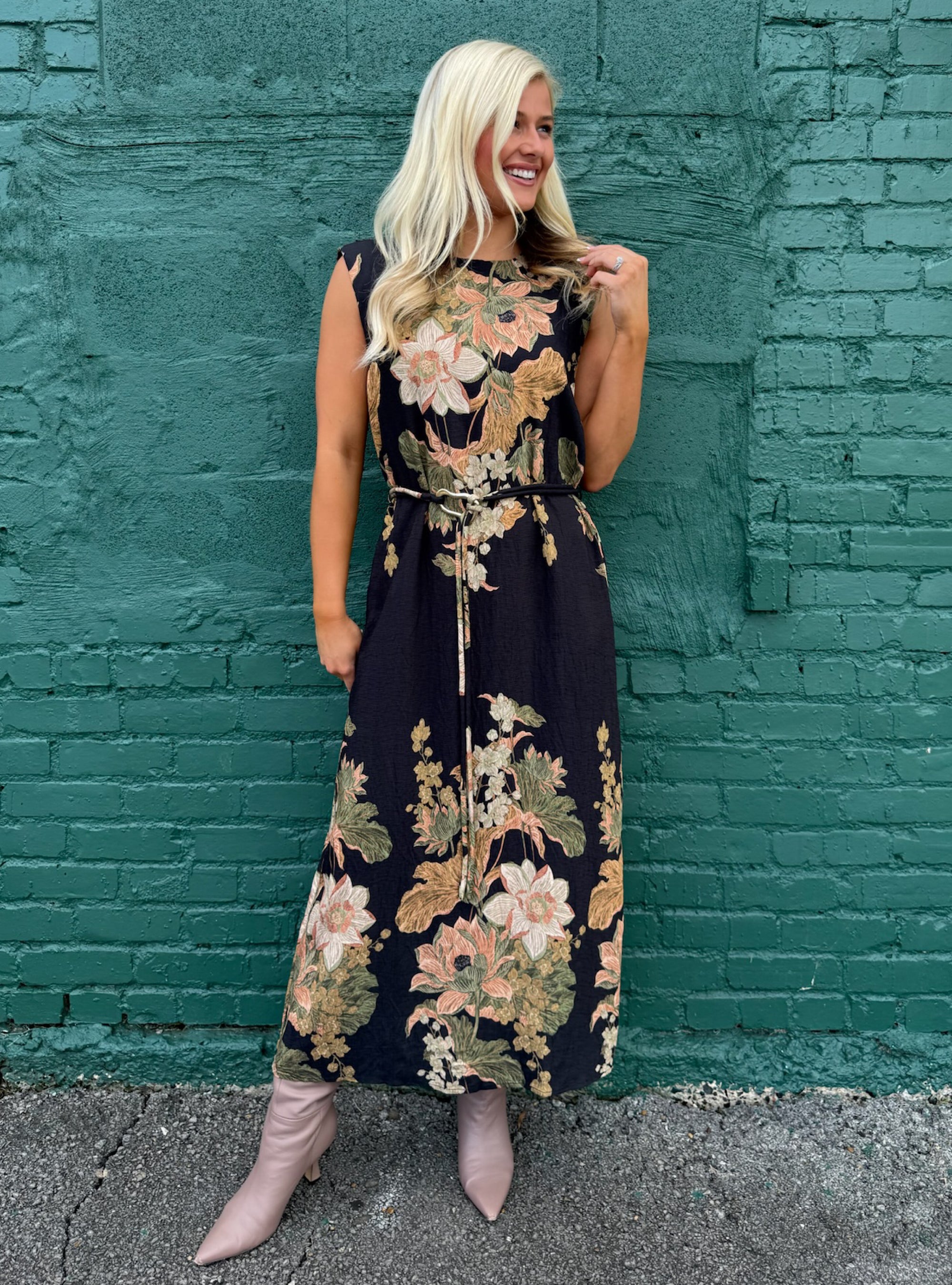 Boldy Blooming Maxi Dress