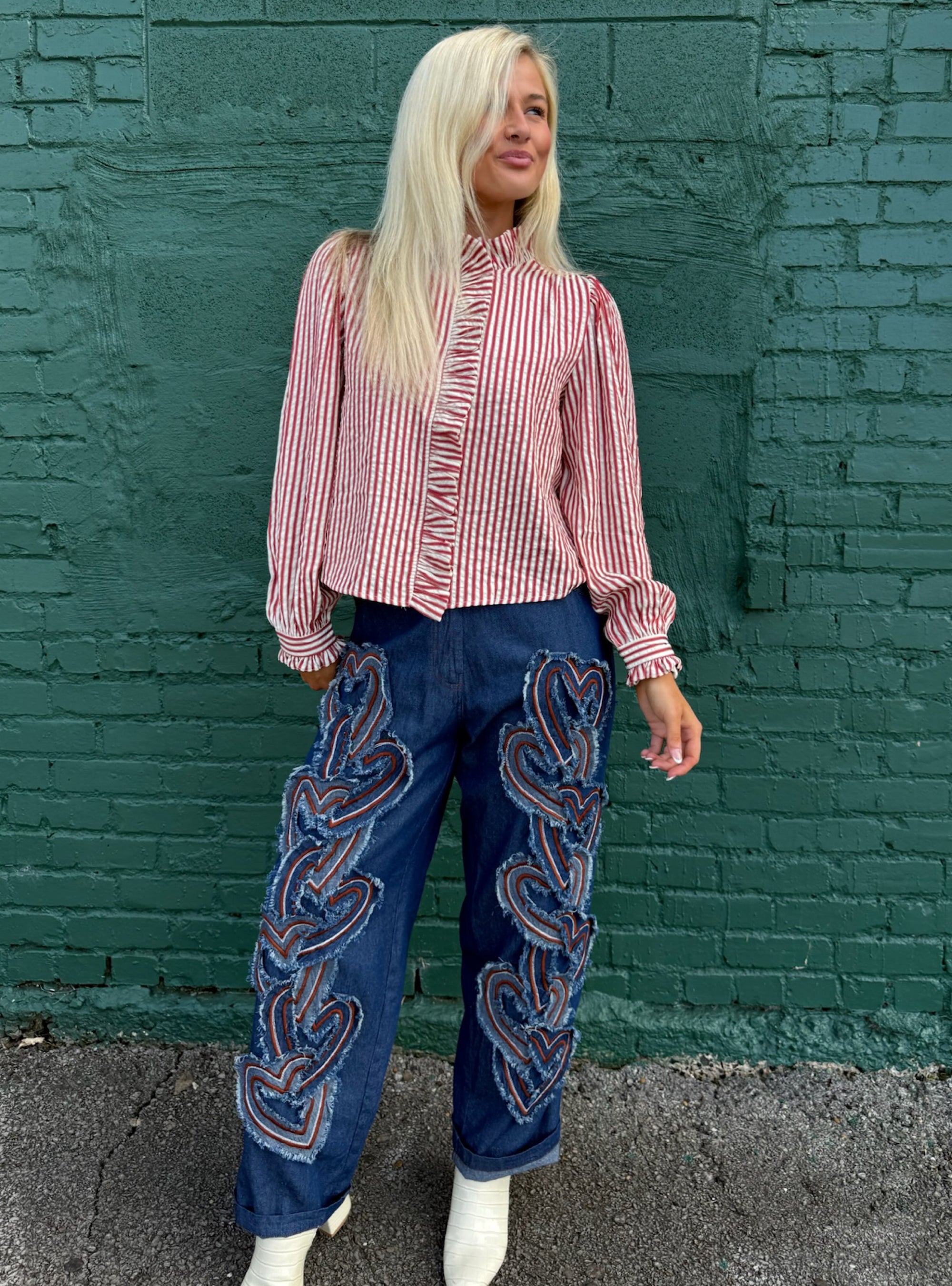 Sugar, Spice, &amp; Stripes Top