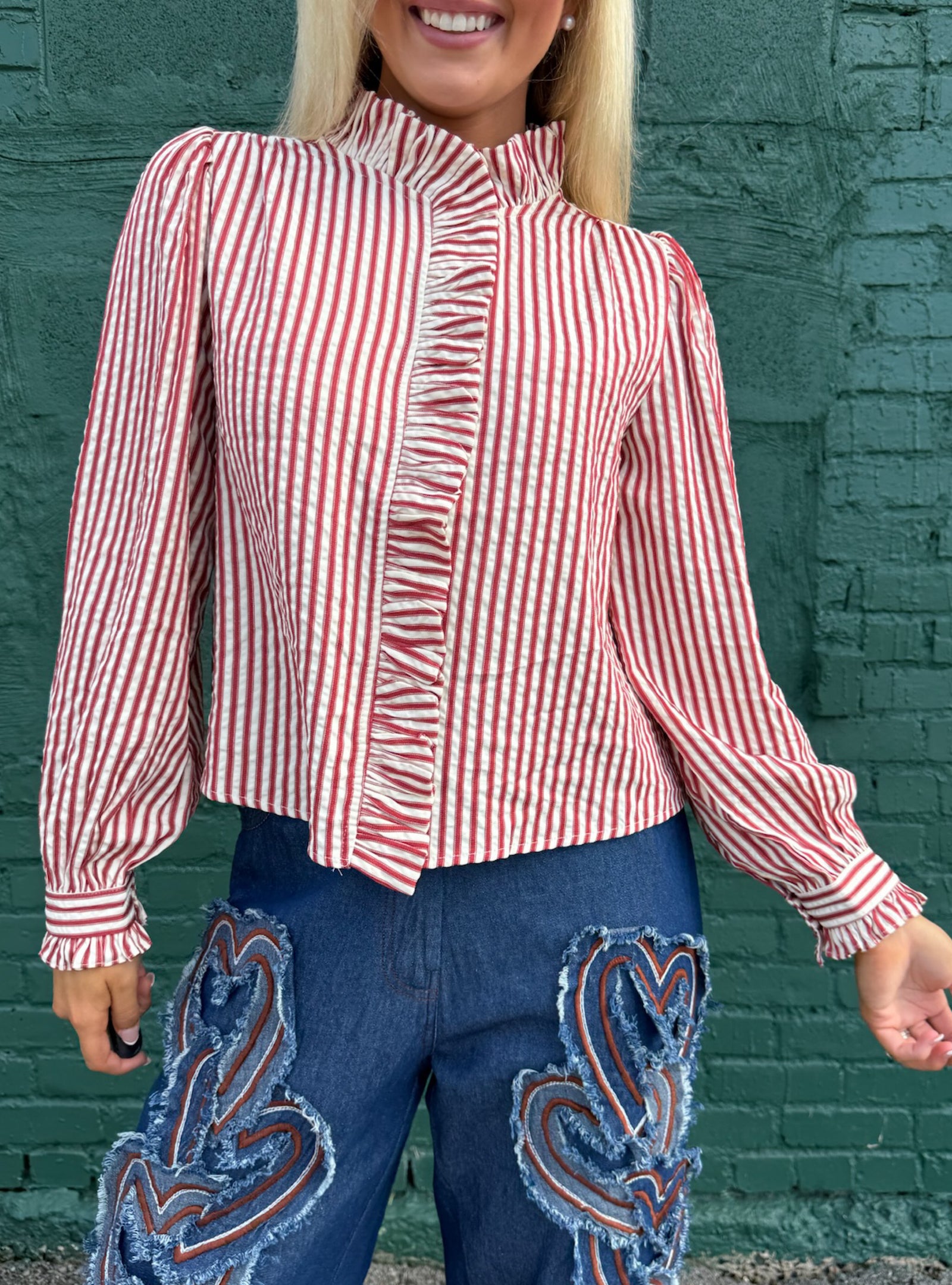 Sugar, Spice, & Stripes Top