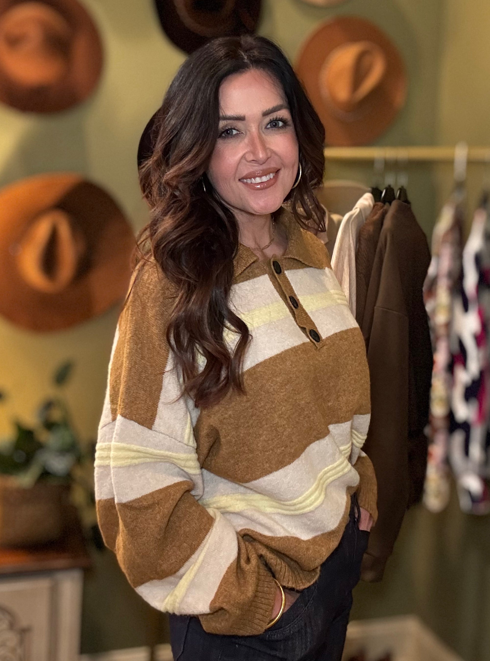 Lines That Define The Look Sweater