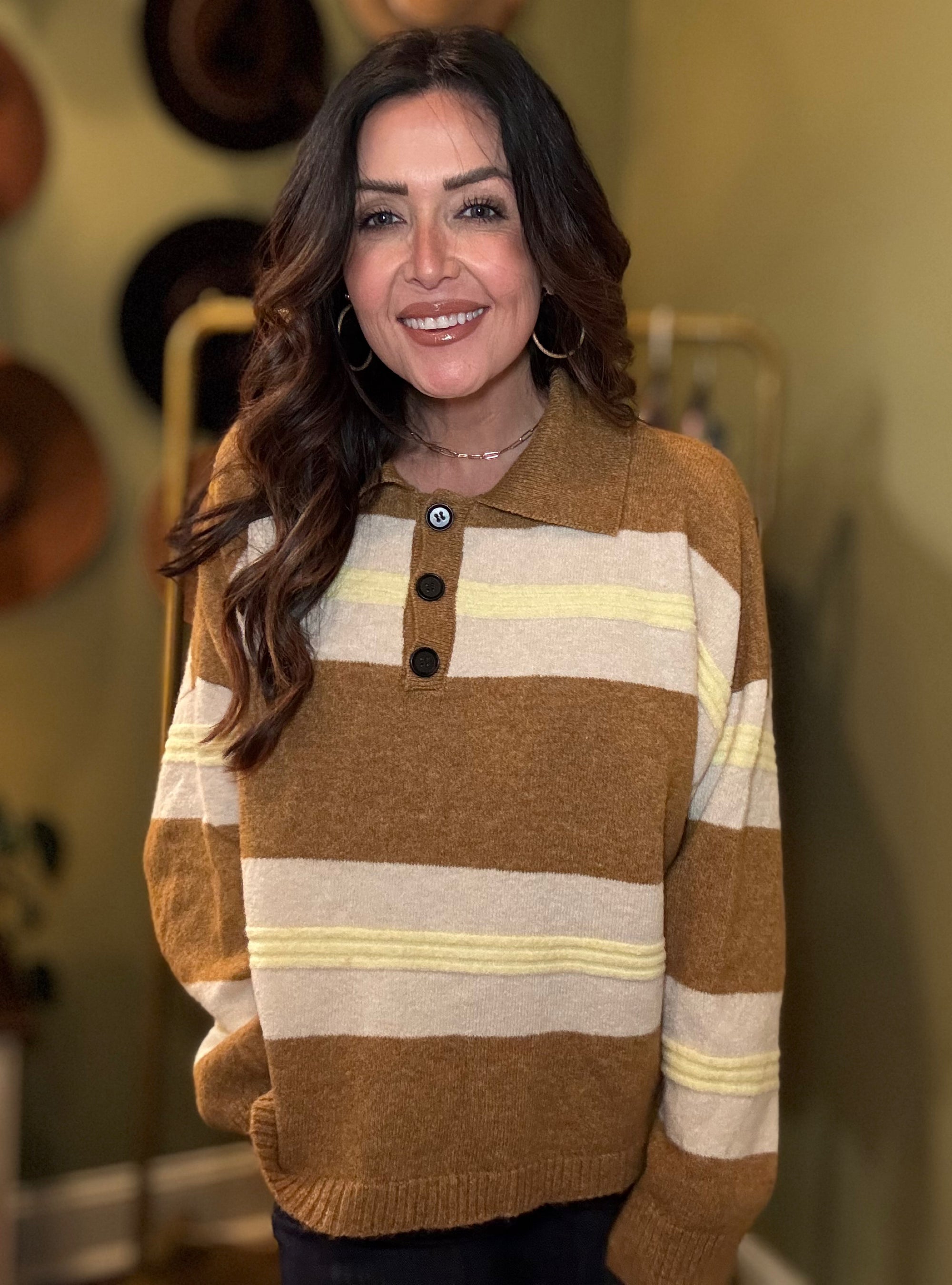 Lines That Define The Look Sweater