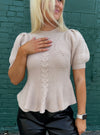 Romance In Every Stitch Top