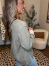 Feeling Waffly Cute Thermal Top