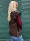 Call It A Faux Leather Love Story Vest