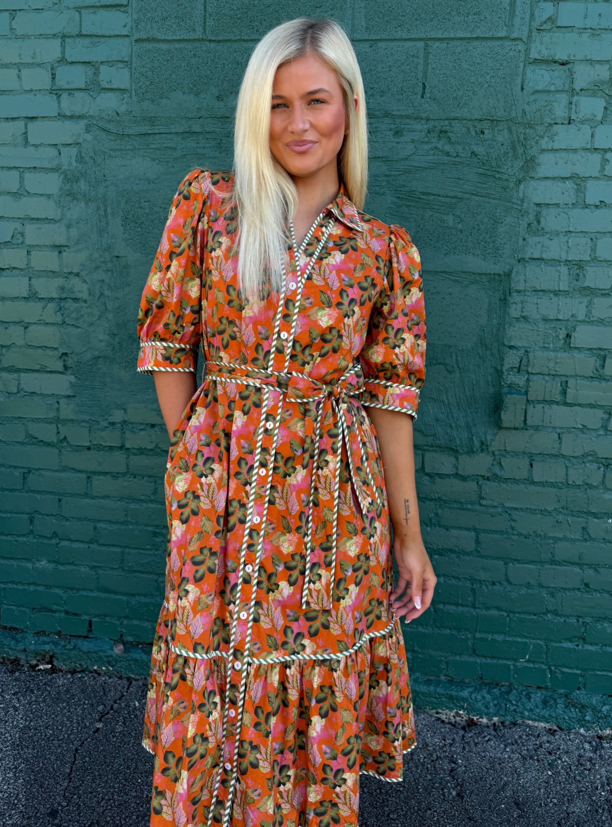 Falling For These Fall Hues Dress