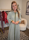 Vertical Vibes Only Maxi Dress