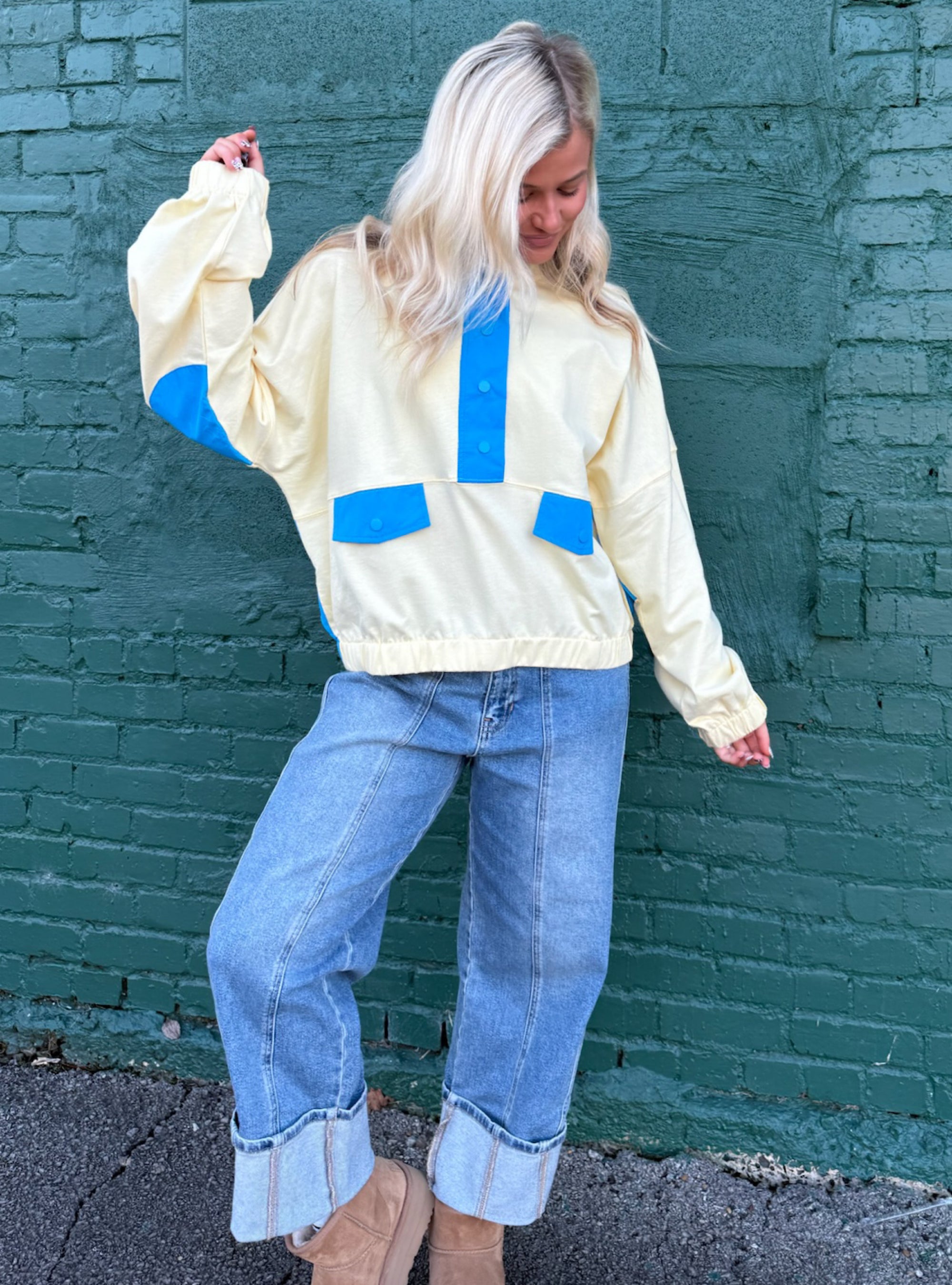 Lemon Edition Pullover Sweatshirt