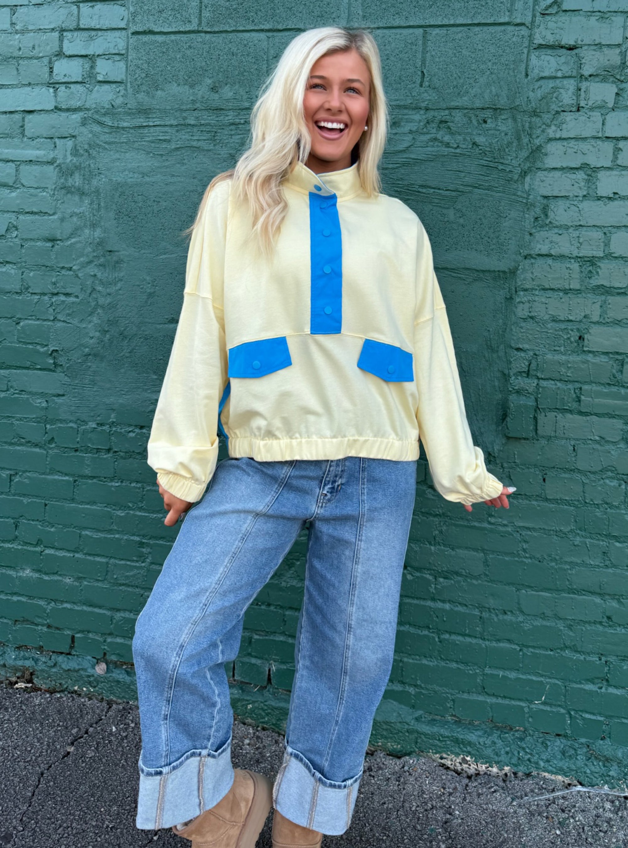 Lemon Edition Pullover Sweatshirt