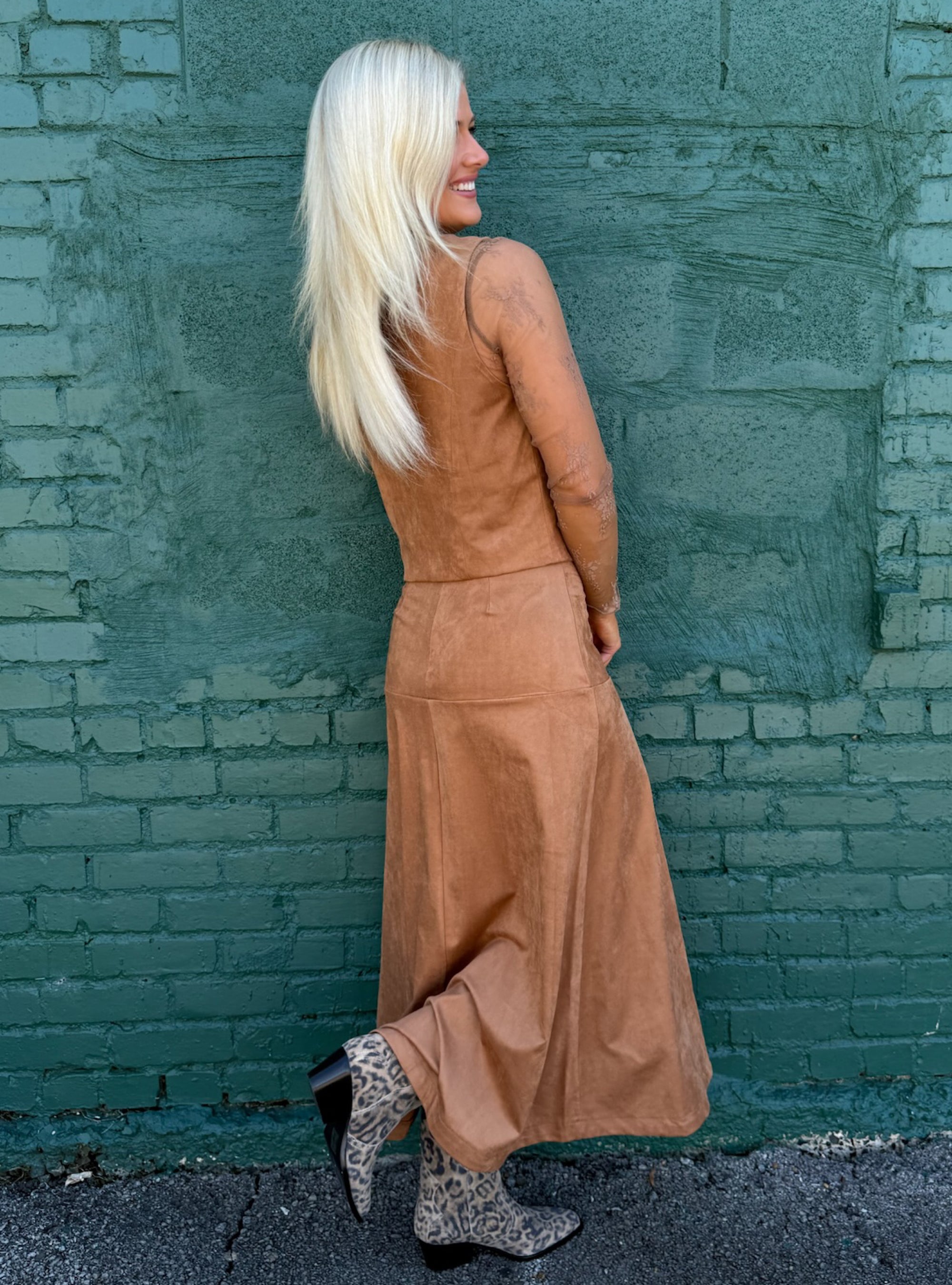 Suede Parade Matching Set