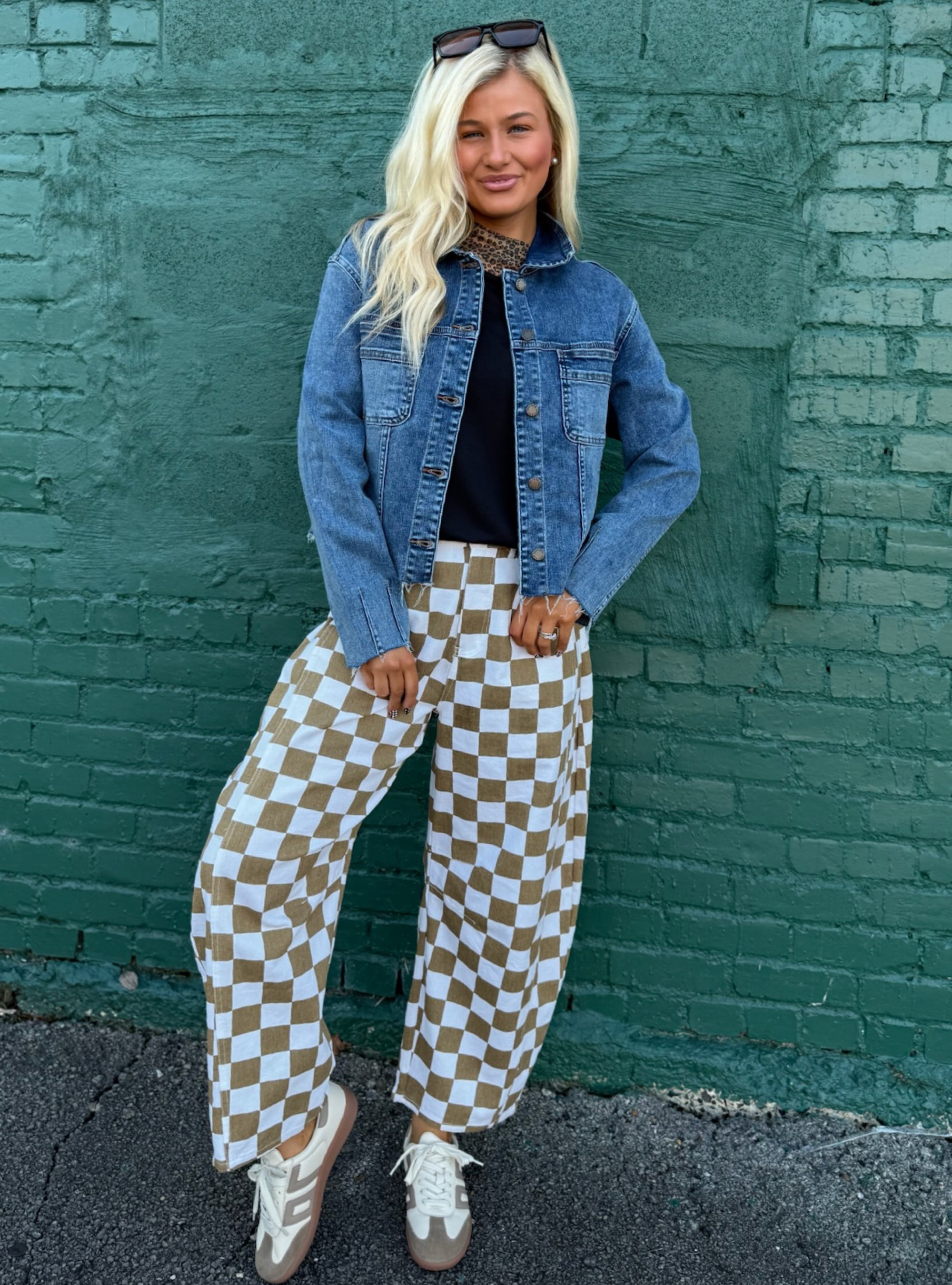 Just Black Frayed Hem Denim Jacket