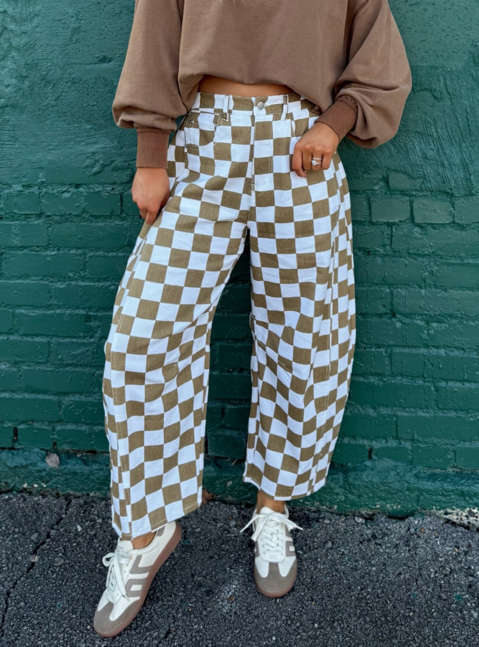 Check Yes For These Barrel Jeans