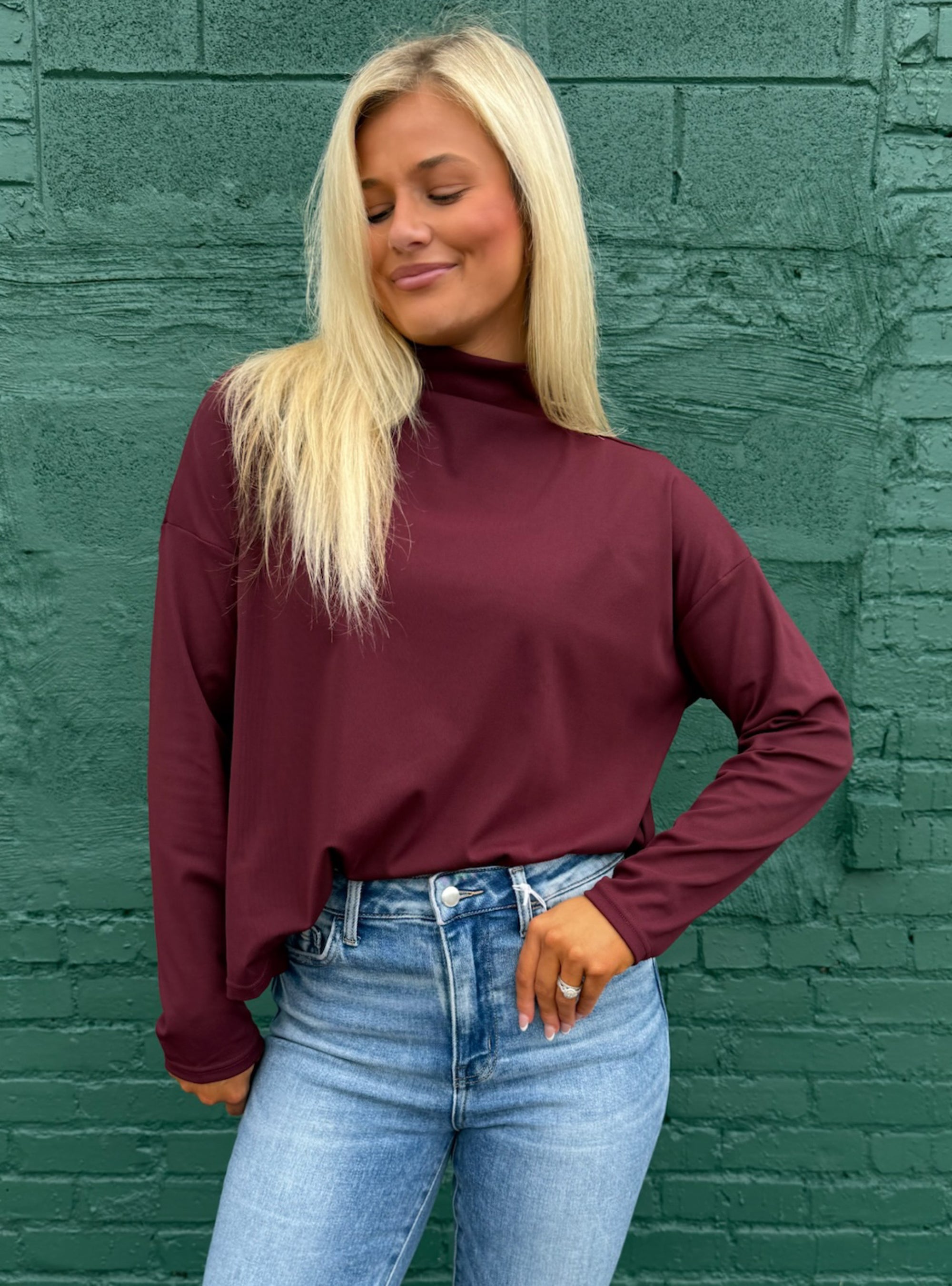 Berry Much In Love Top