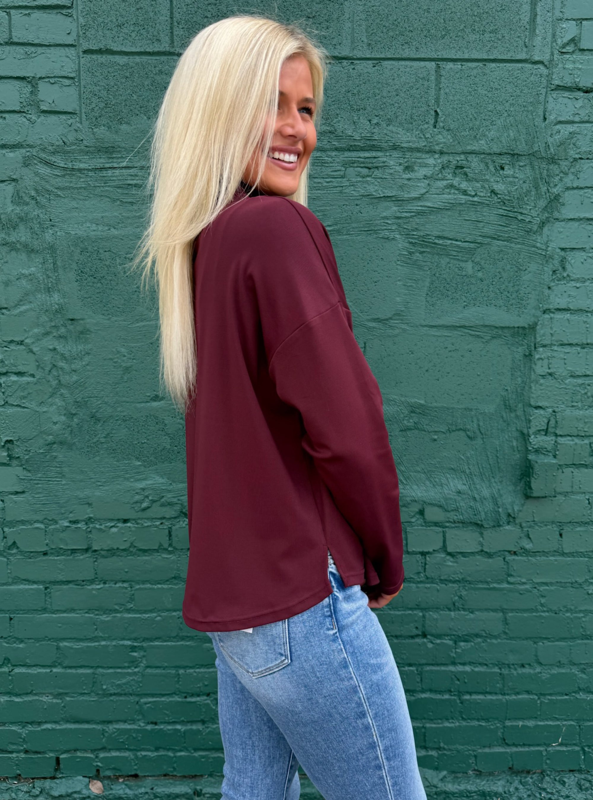 Berry Much In Love Top