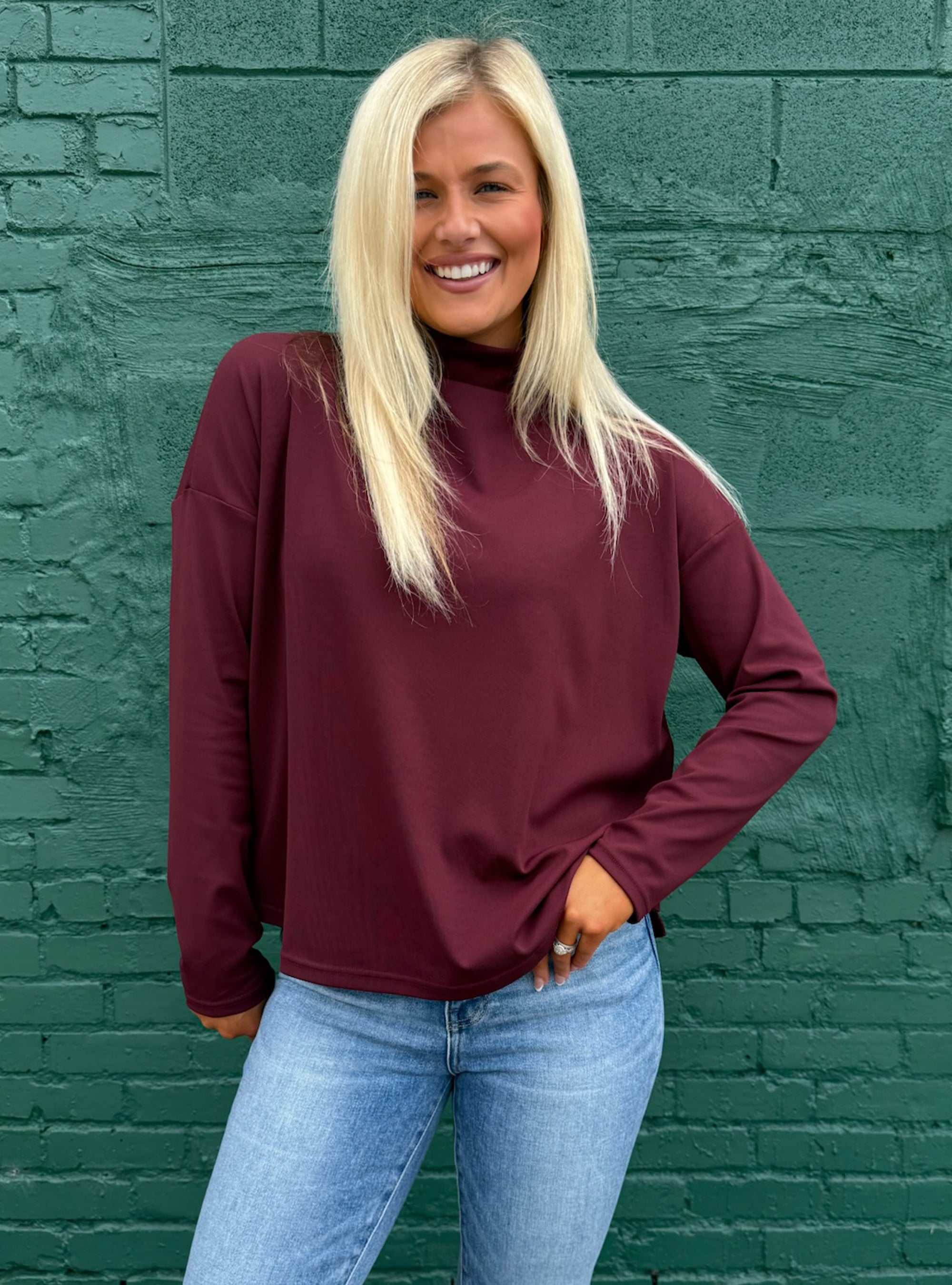 Berry Much In Love Top