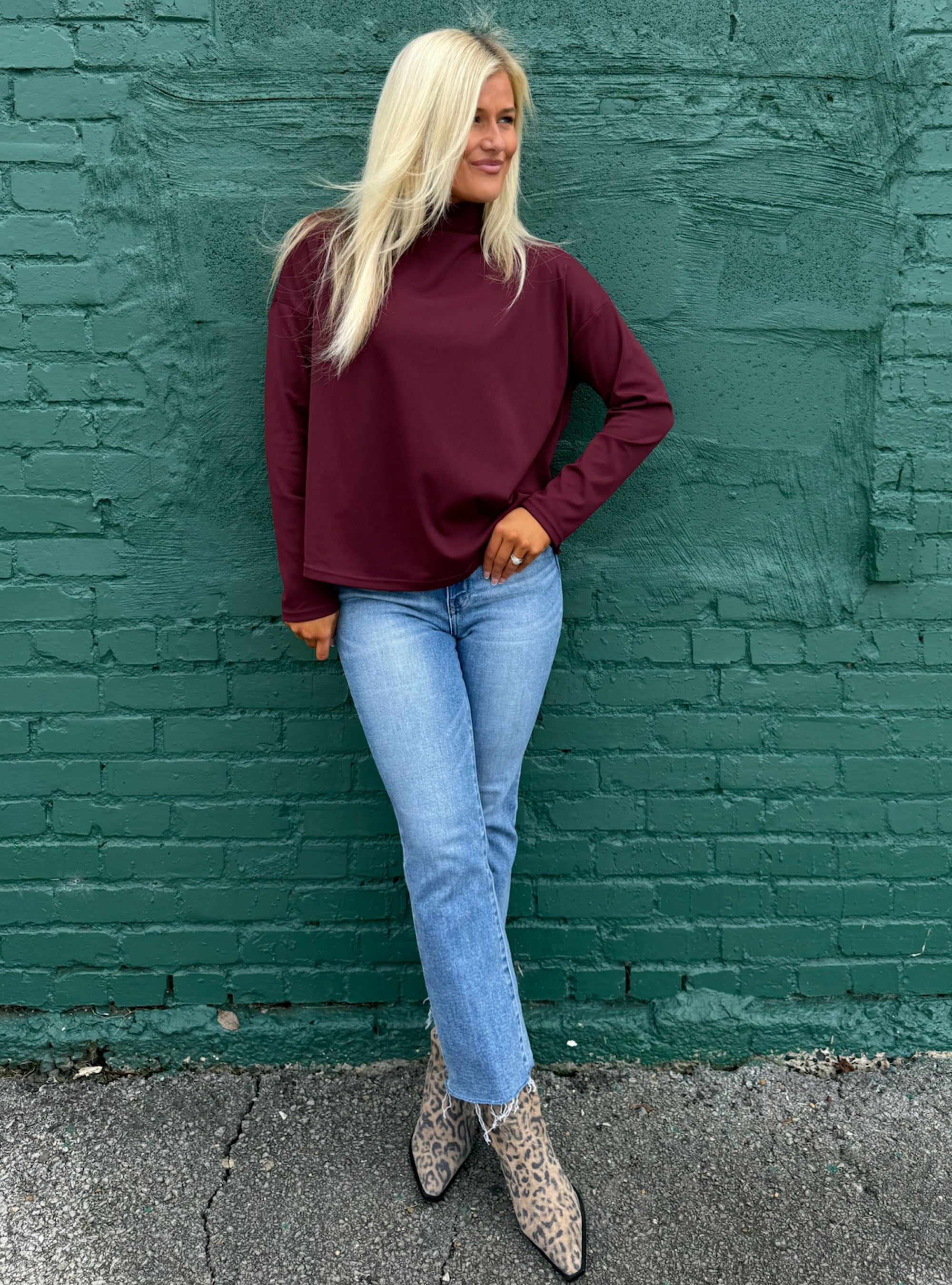 Berry Much In Love Top