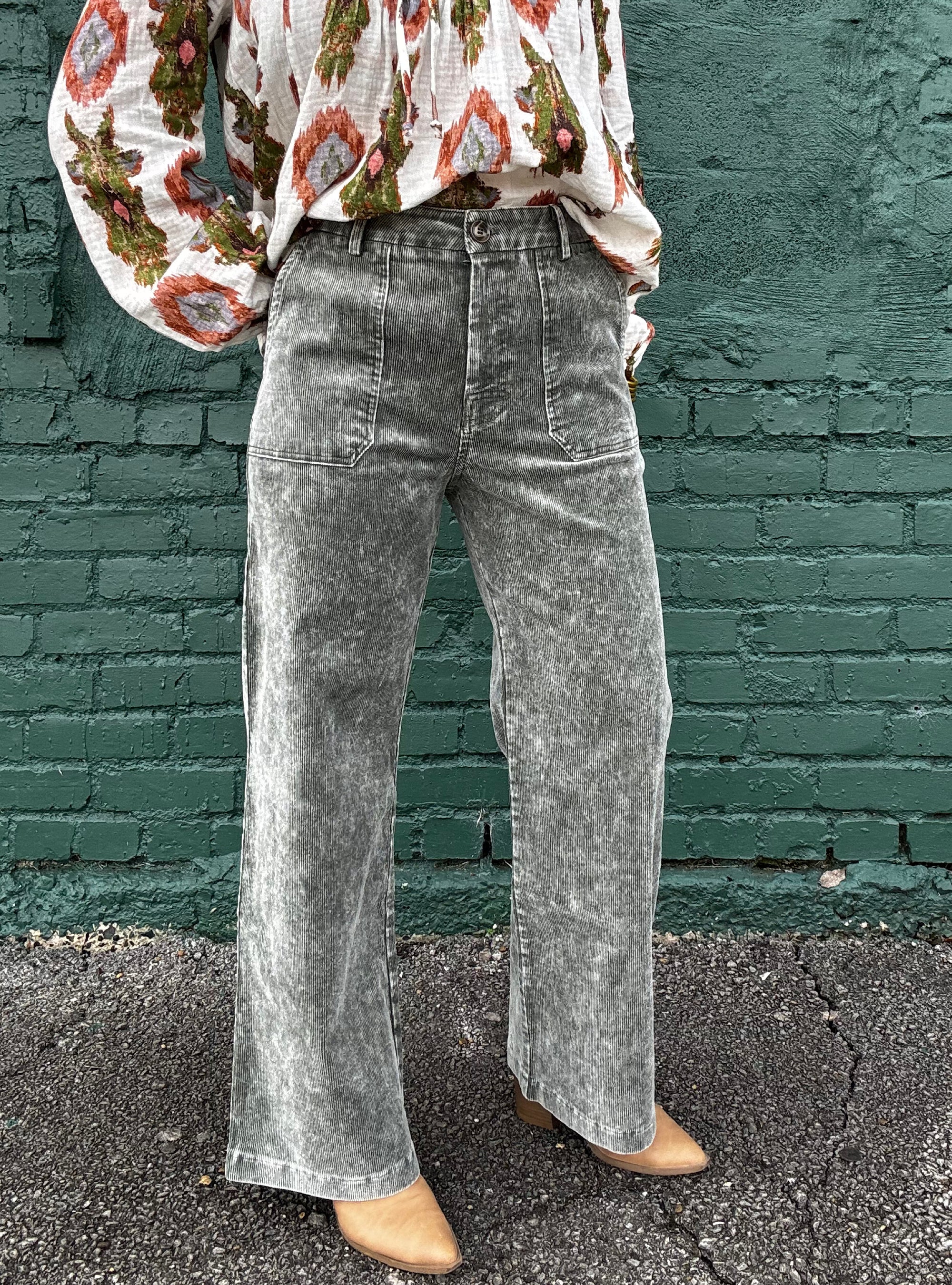 Fully Cord-inated Vintage Green Pants
